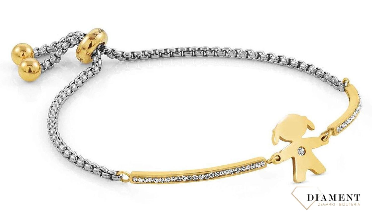 Bransoletka Nomination z dziewczynką złotą 028006 026✓Bransoletki Nomination w Sklepie z Biżuterią zegarki-diament.pl✓ Piękne i Eleganckie NOMINATION ✓ Bizuteria Nomination ✓ Darmowa wysyłka (3).jpg